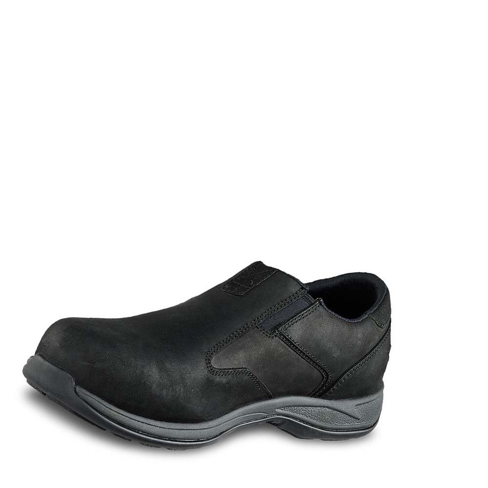 Red Wing Safety Toe Work Men's Safety Shoes Black | ZA 199CTV